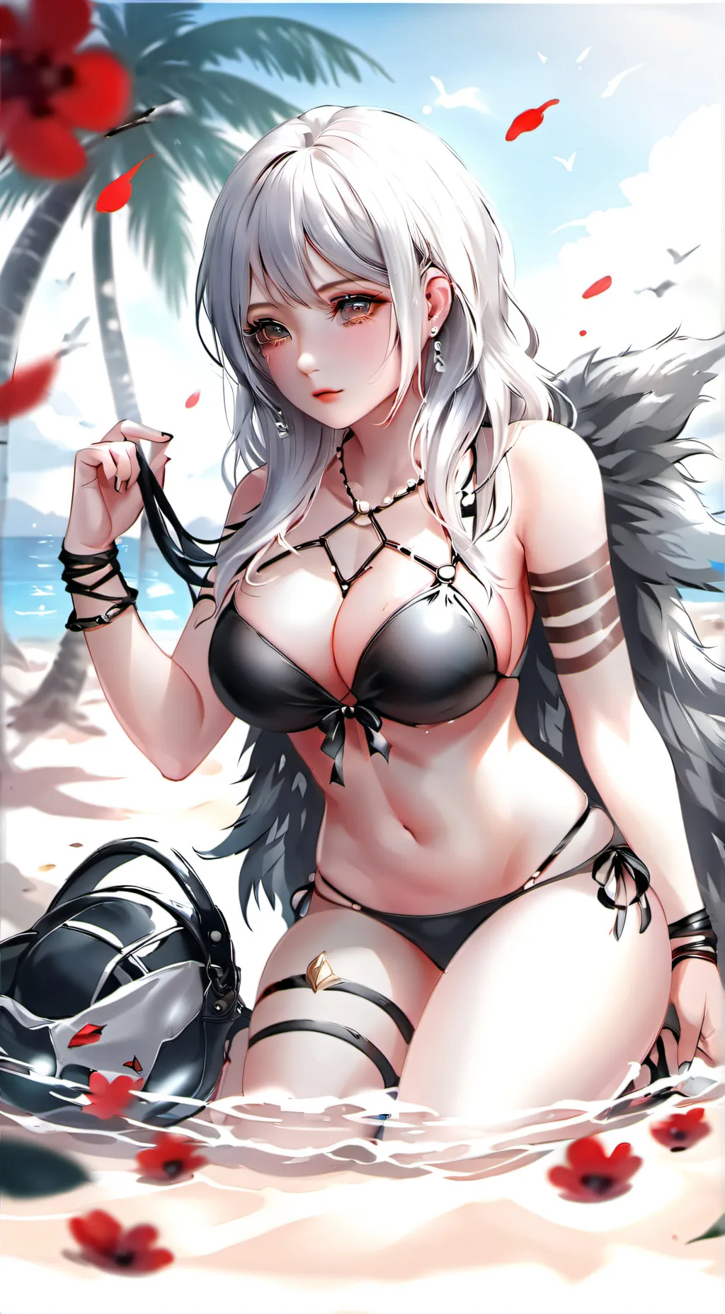 ai character: Aria background