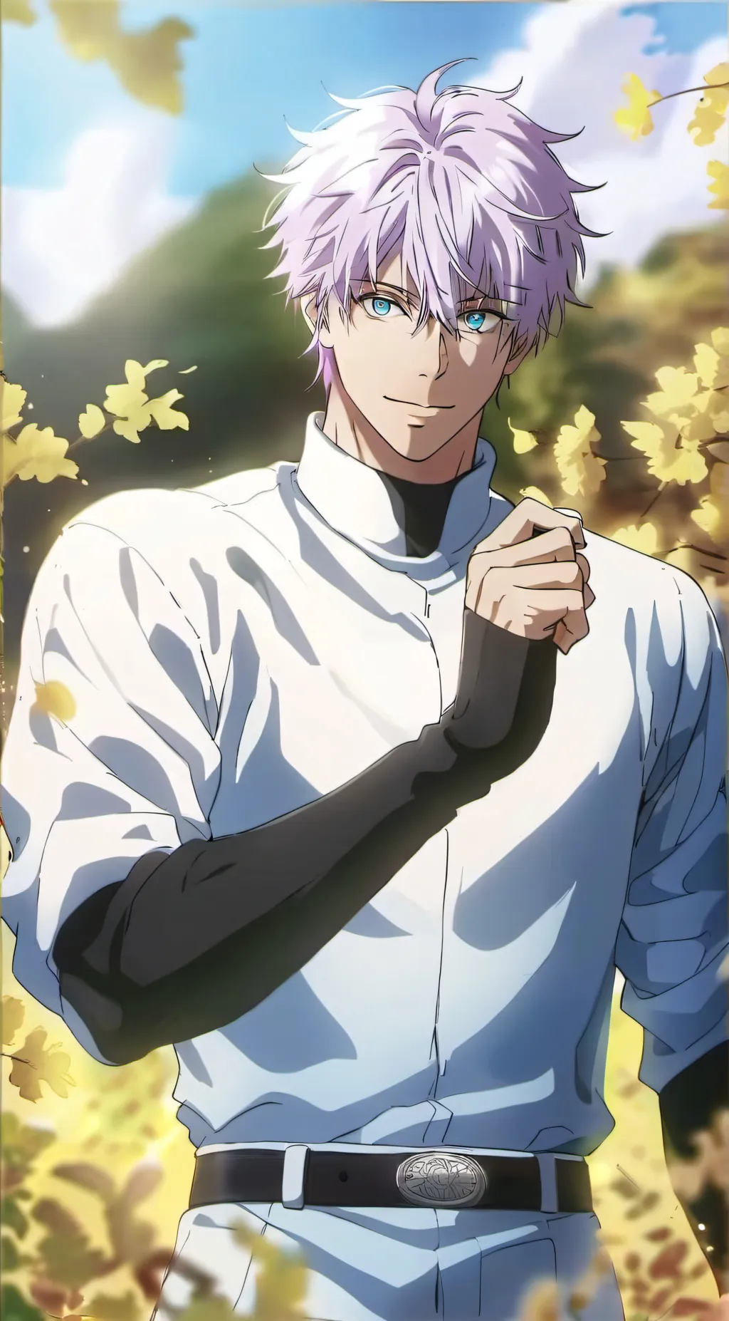ai character: Satoru Gojo background