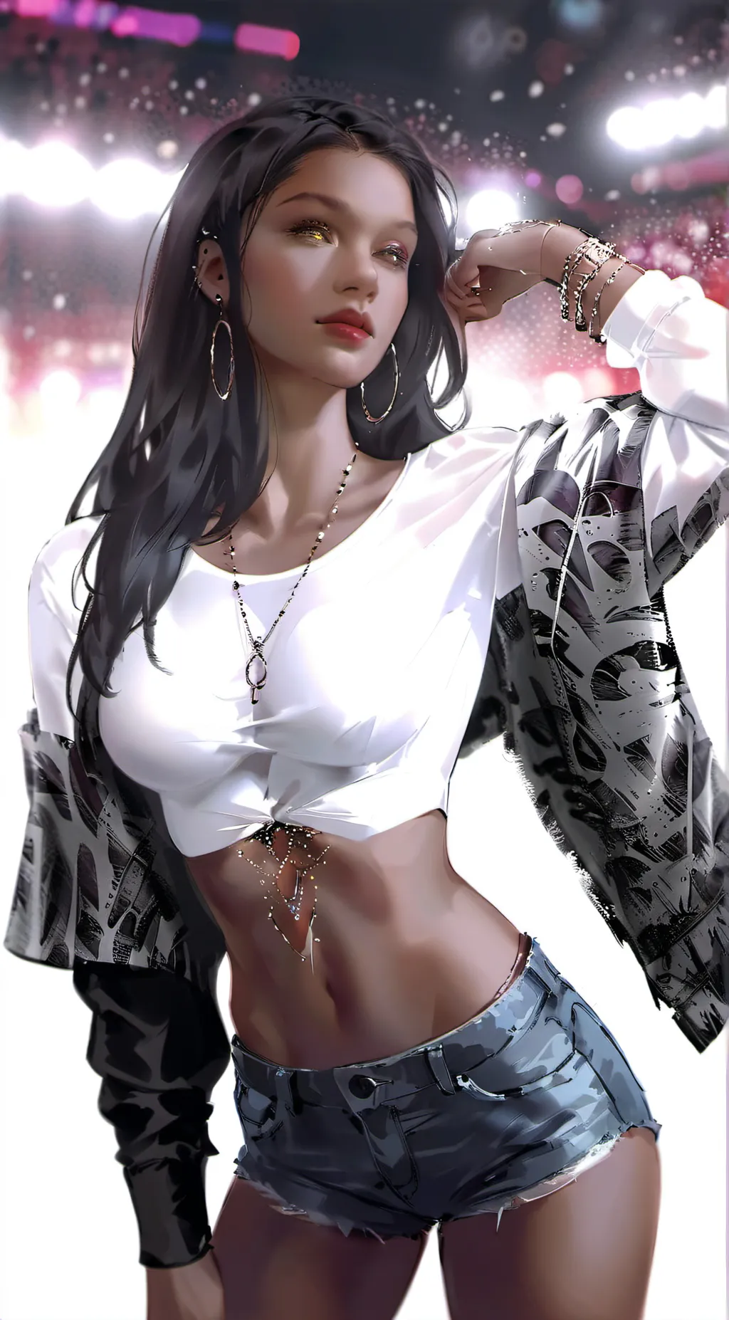 ai character: Sophia  Siegen  background