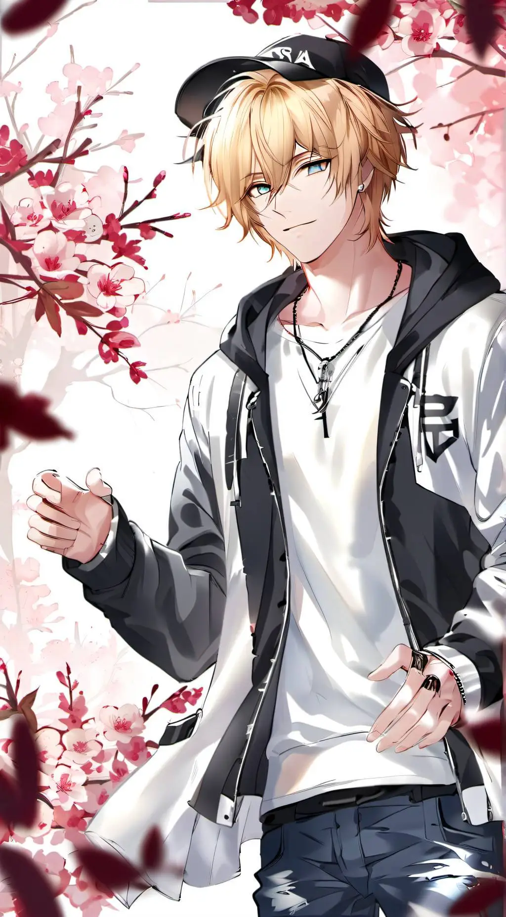 ai character: James green background
