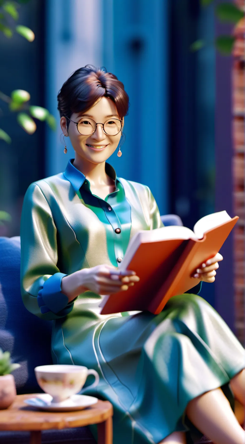 ai character: Mia background