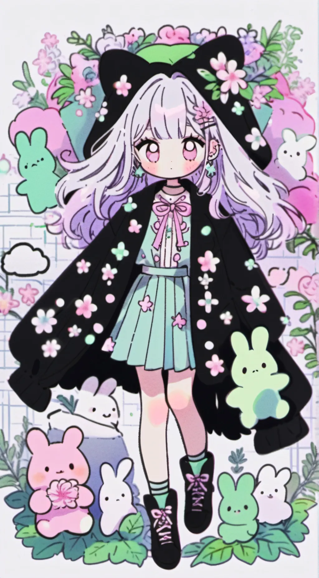 ai character: lisa  background