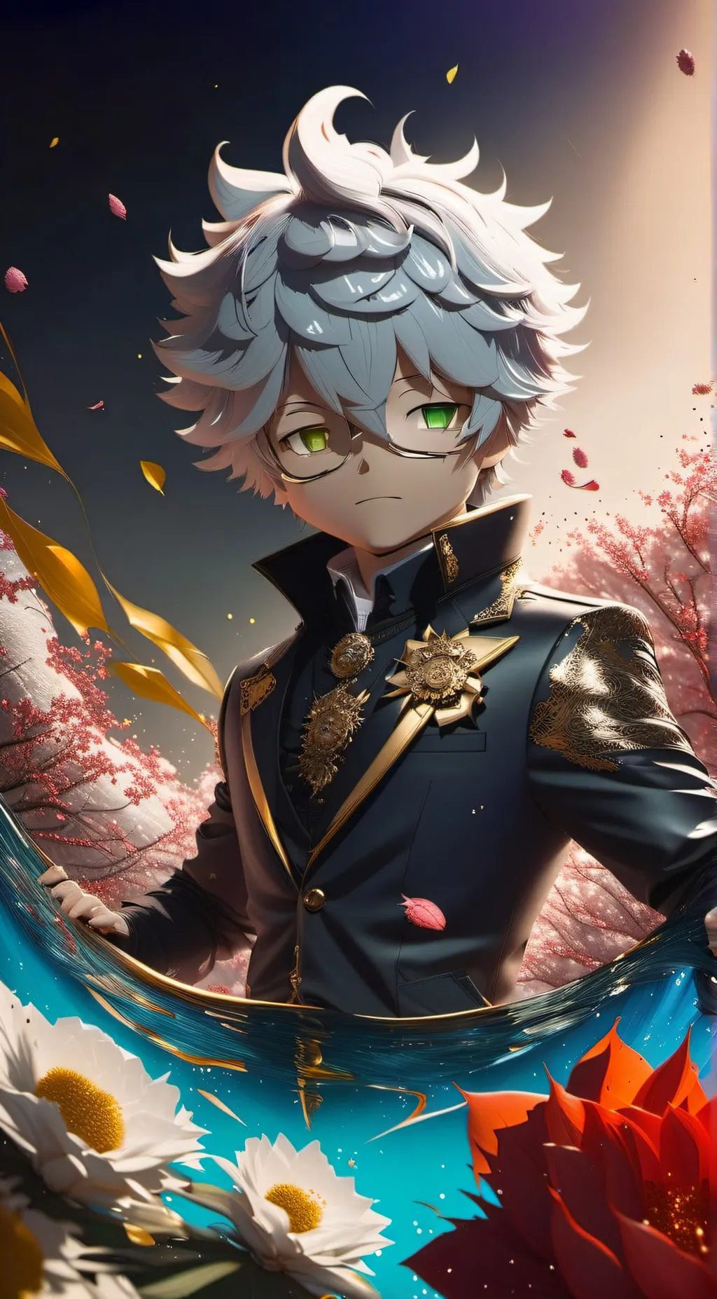 ai character: Bloom background