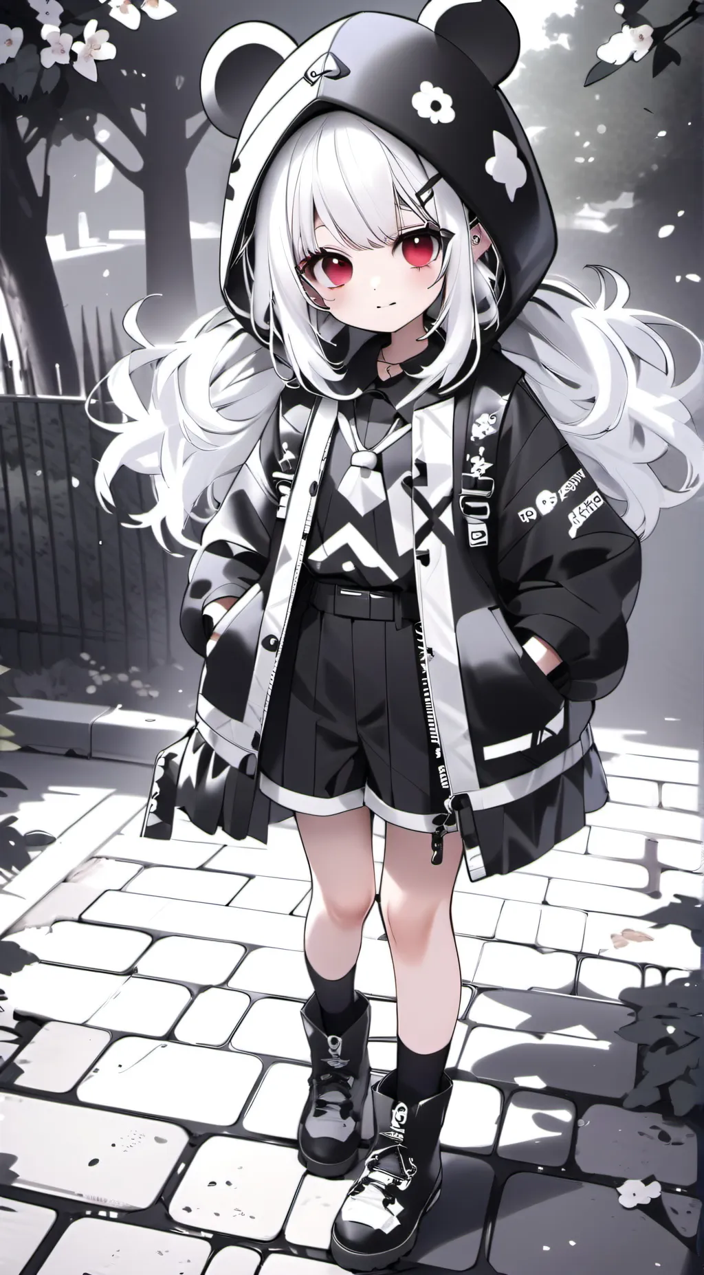 ai character: Villain deku background