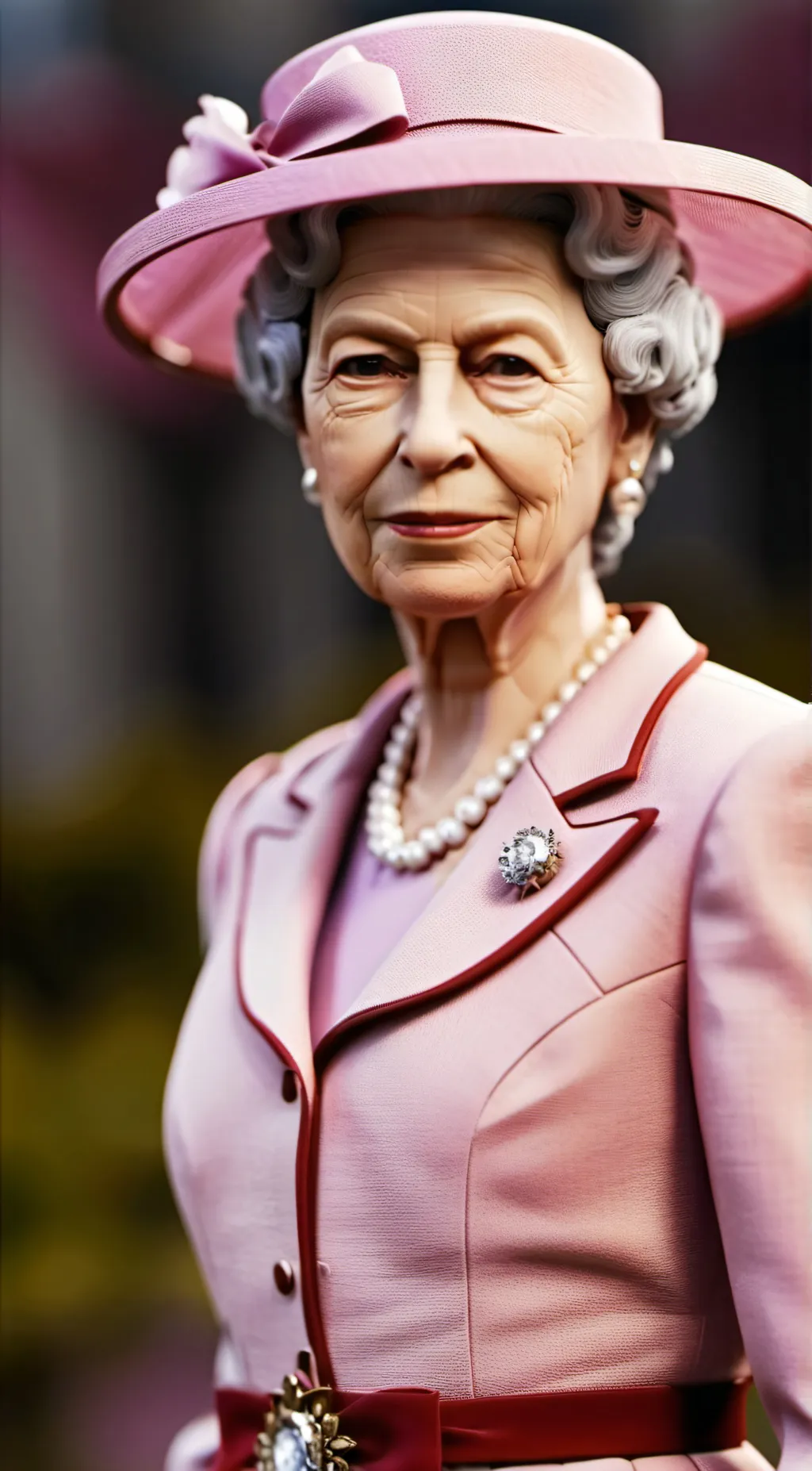 ai character: Queen Elizabeth background