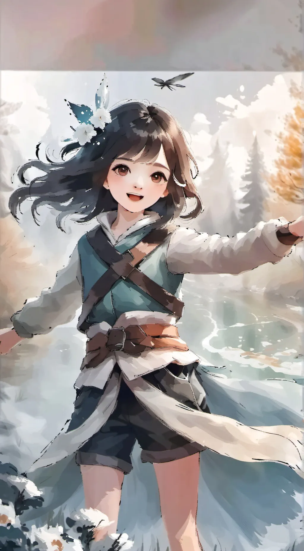 ai character: ur friend background