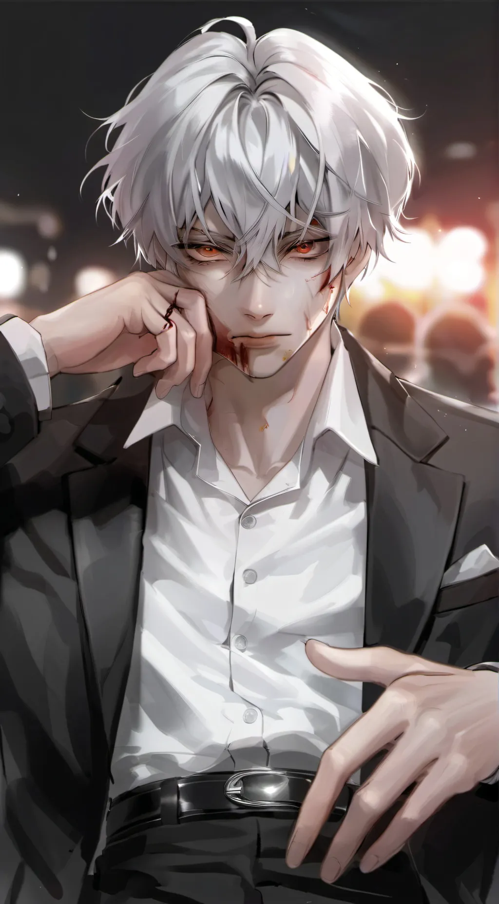 ai character: Xavier  background