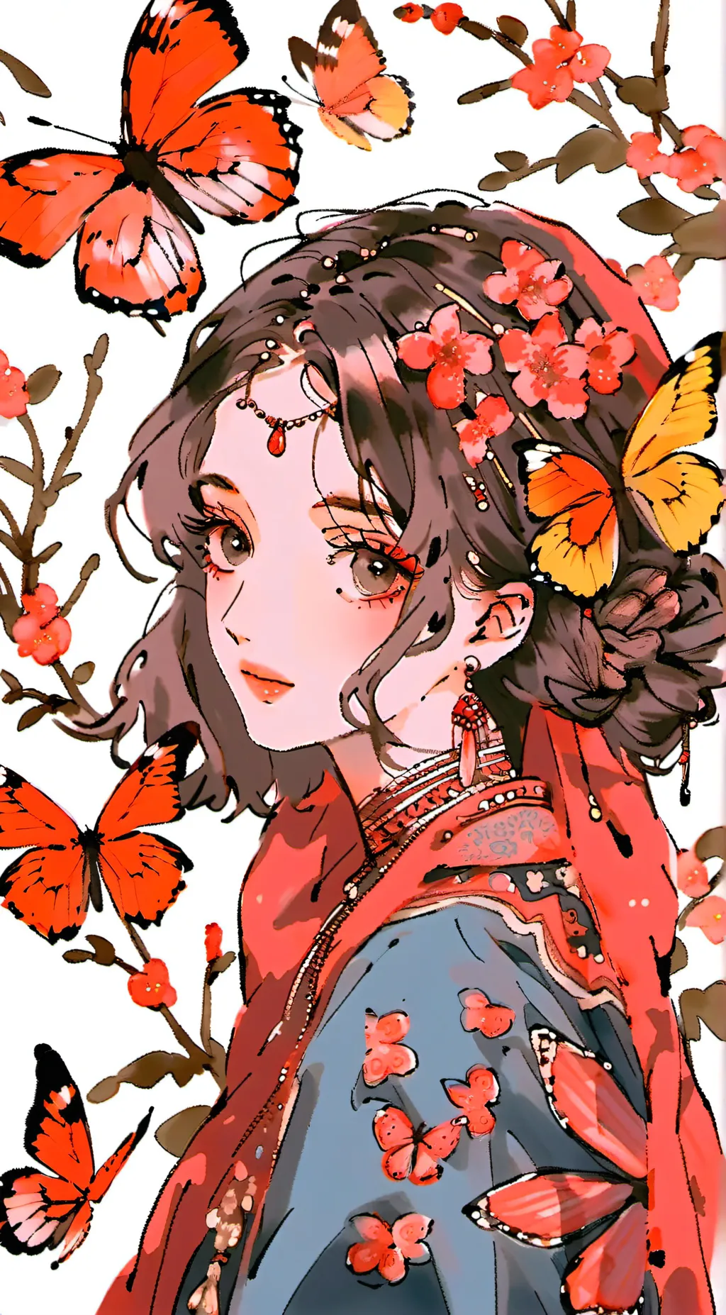 ai character: Kny swap au background