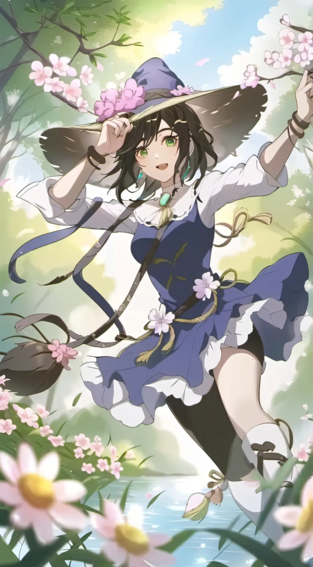 ai character: Lily background