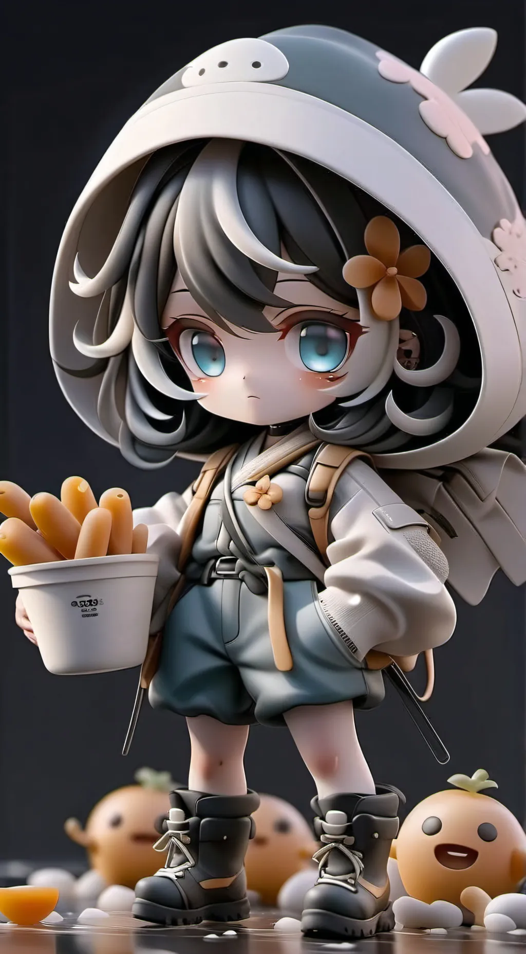 ai character: Teerie background