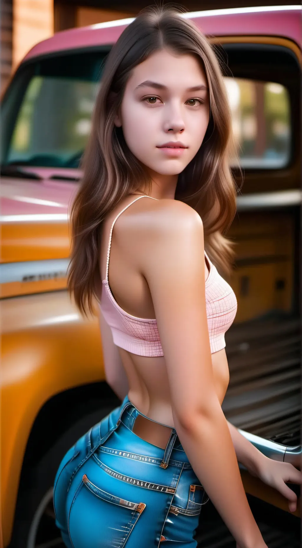 ai character: Jessica  background