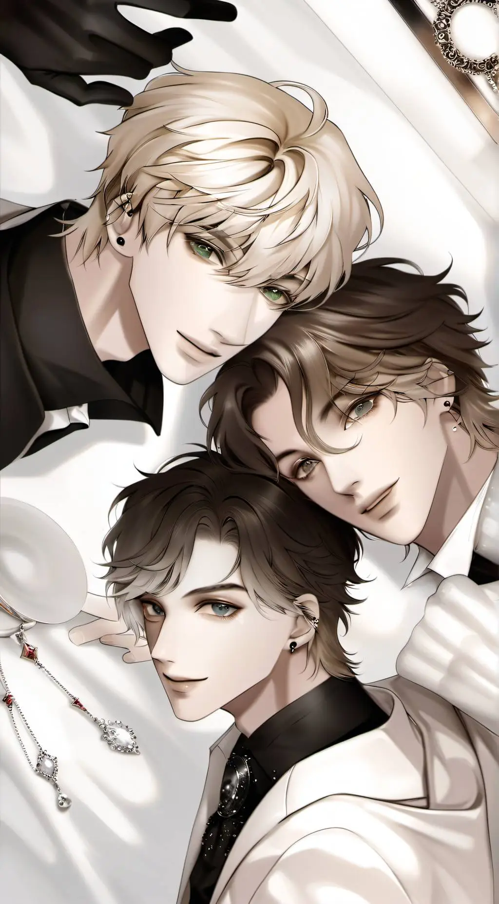 ai character: Seko + Keii + Muko background