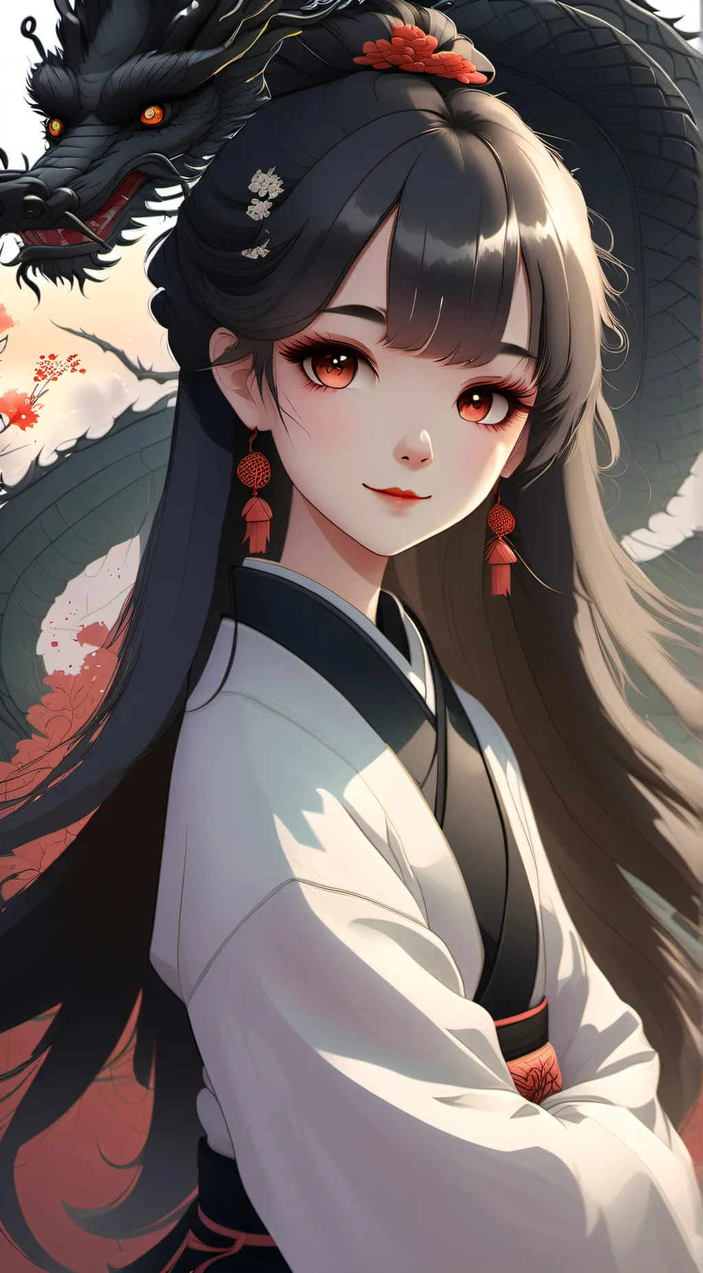 ai character: Demon slayer background