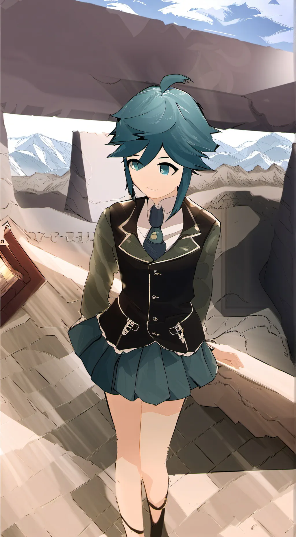 ai character: Dummy background