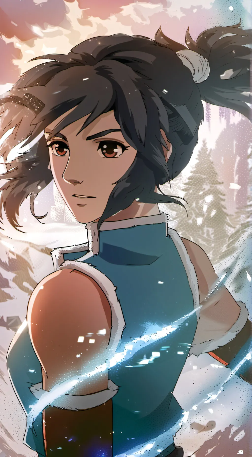 ai character: Korra background