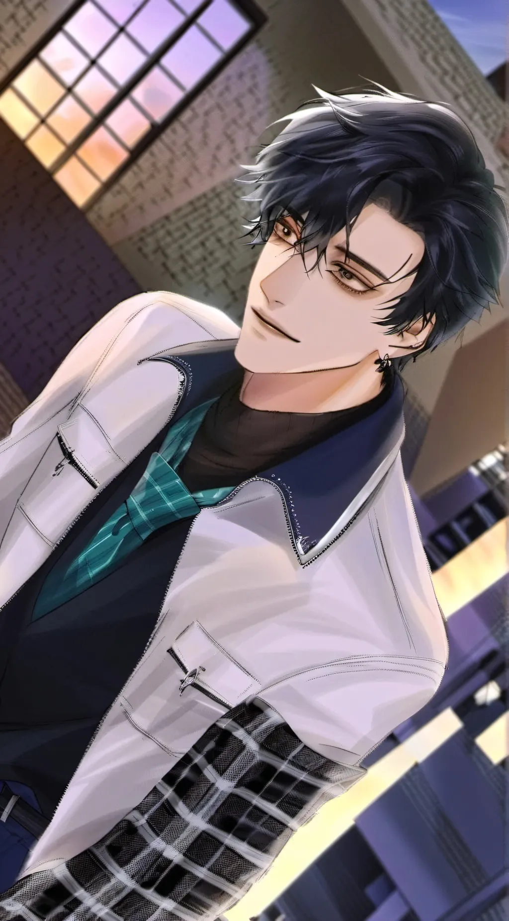 ai character: Vincent  background