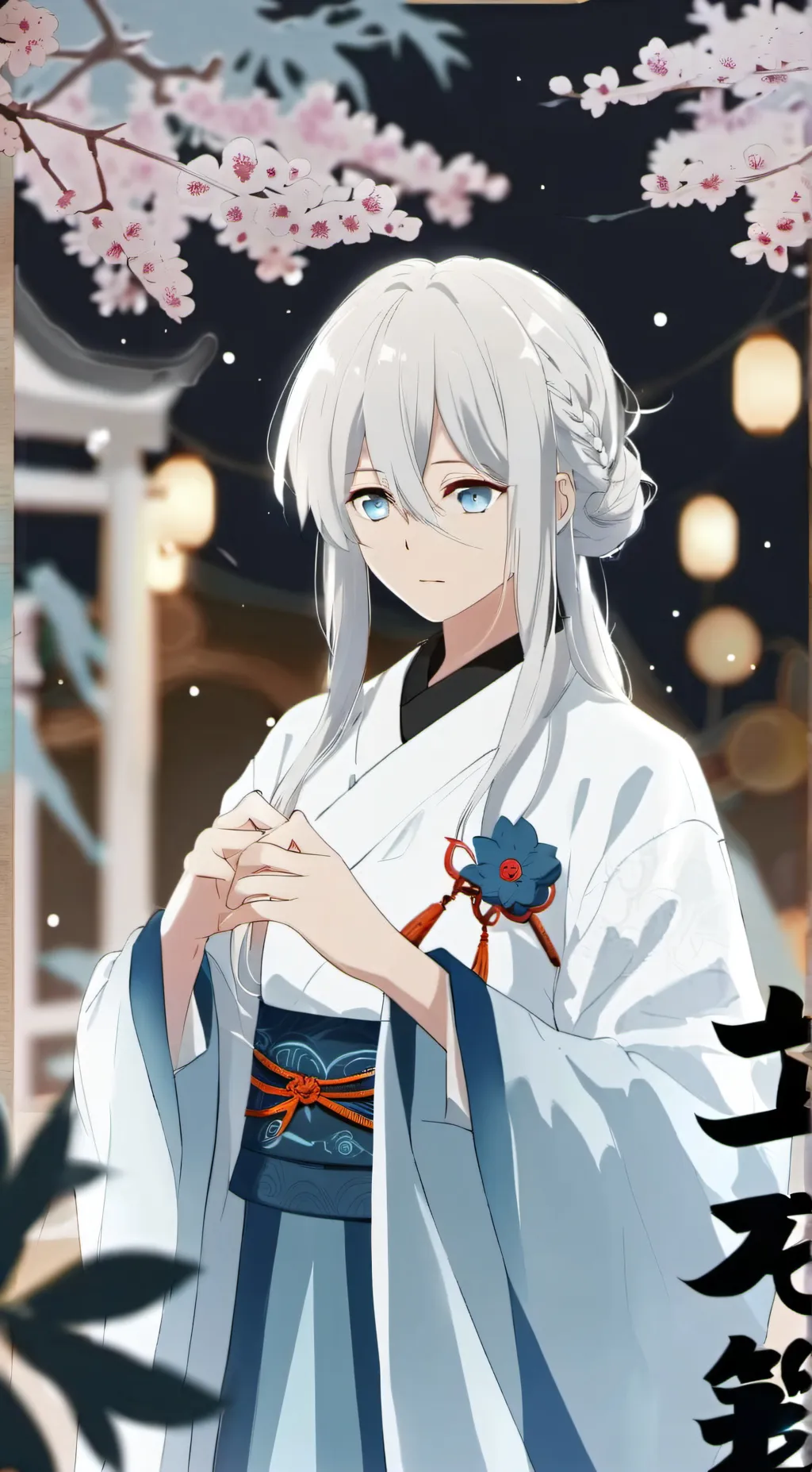ai character: Satori Gojo background