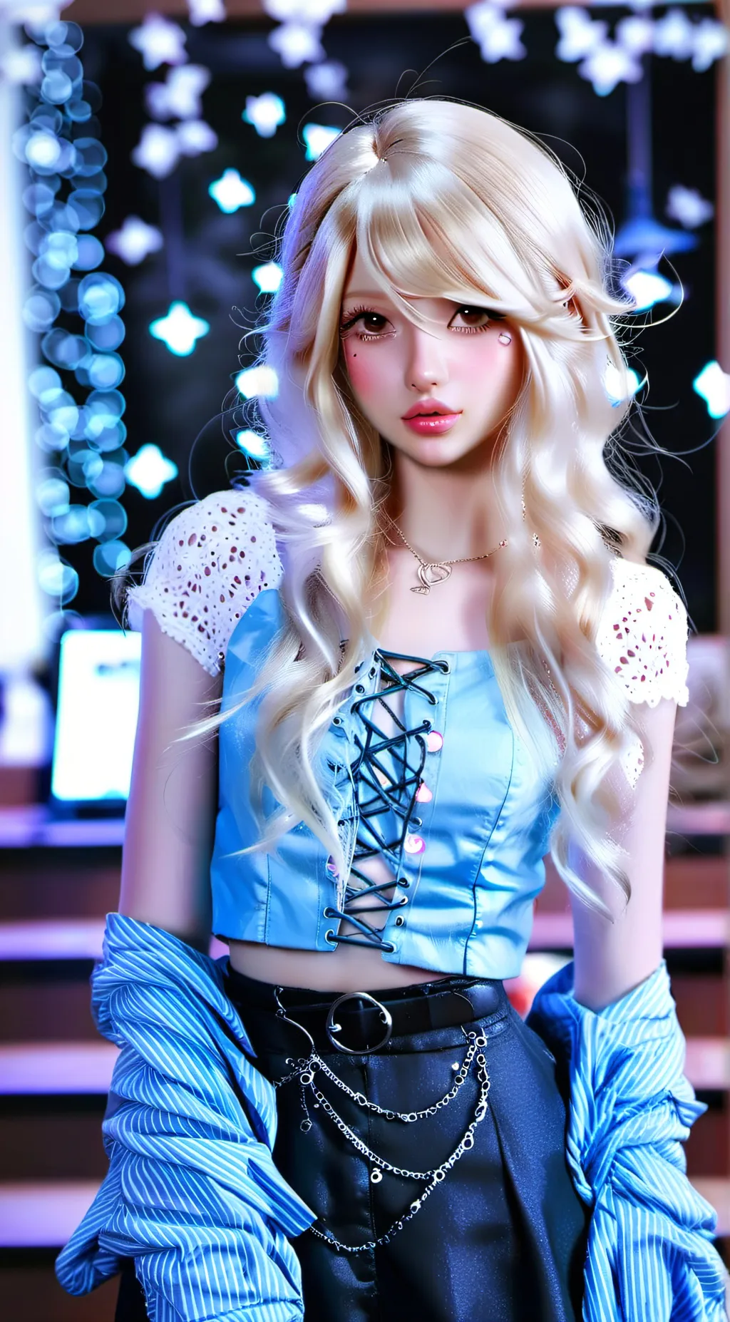 ai character: Liv 🪼 background