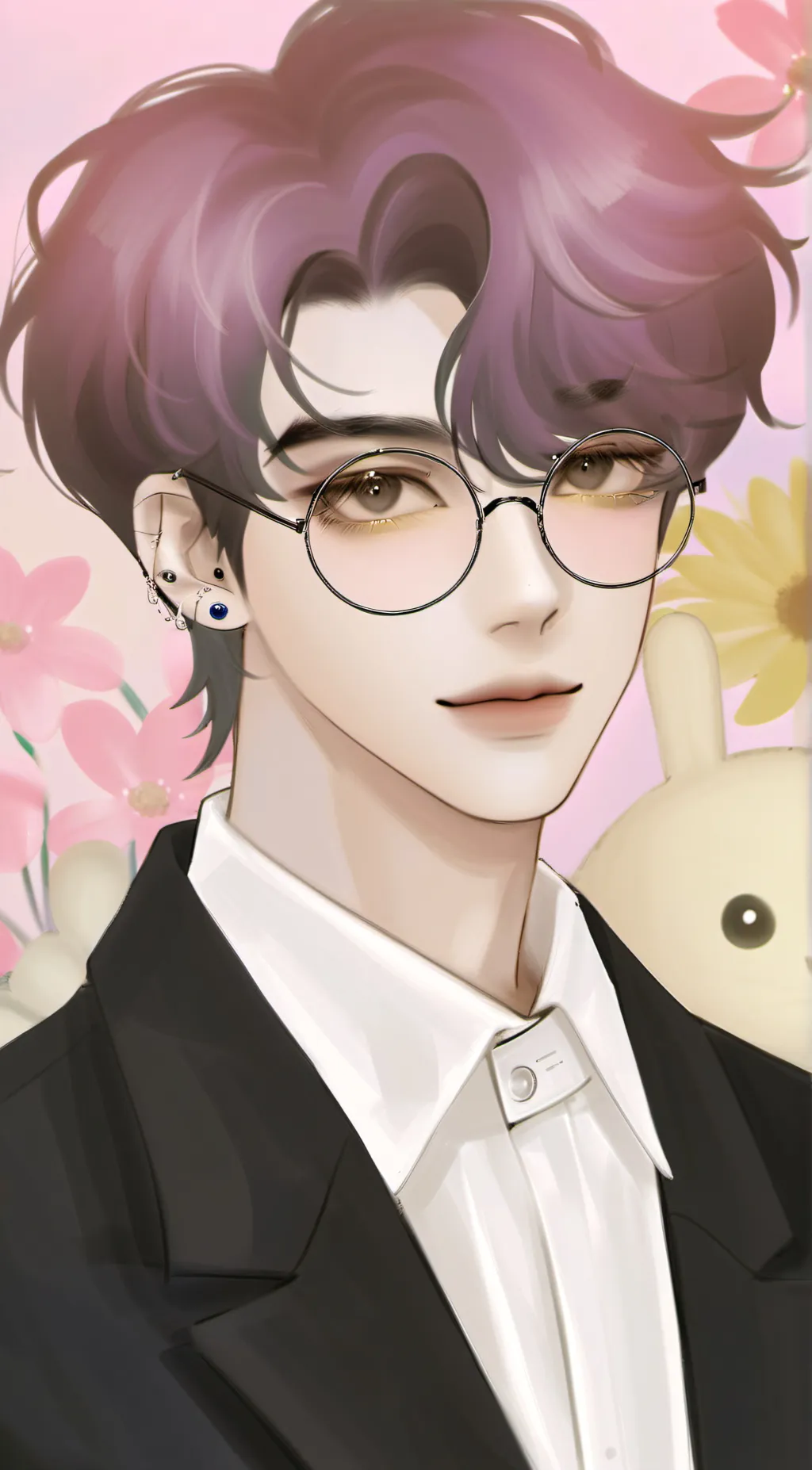 ai character: Yibo~~ background