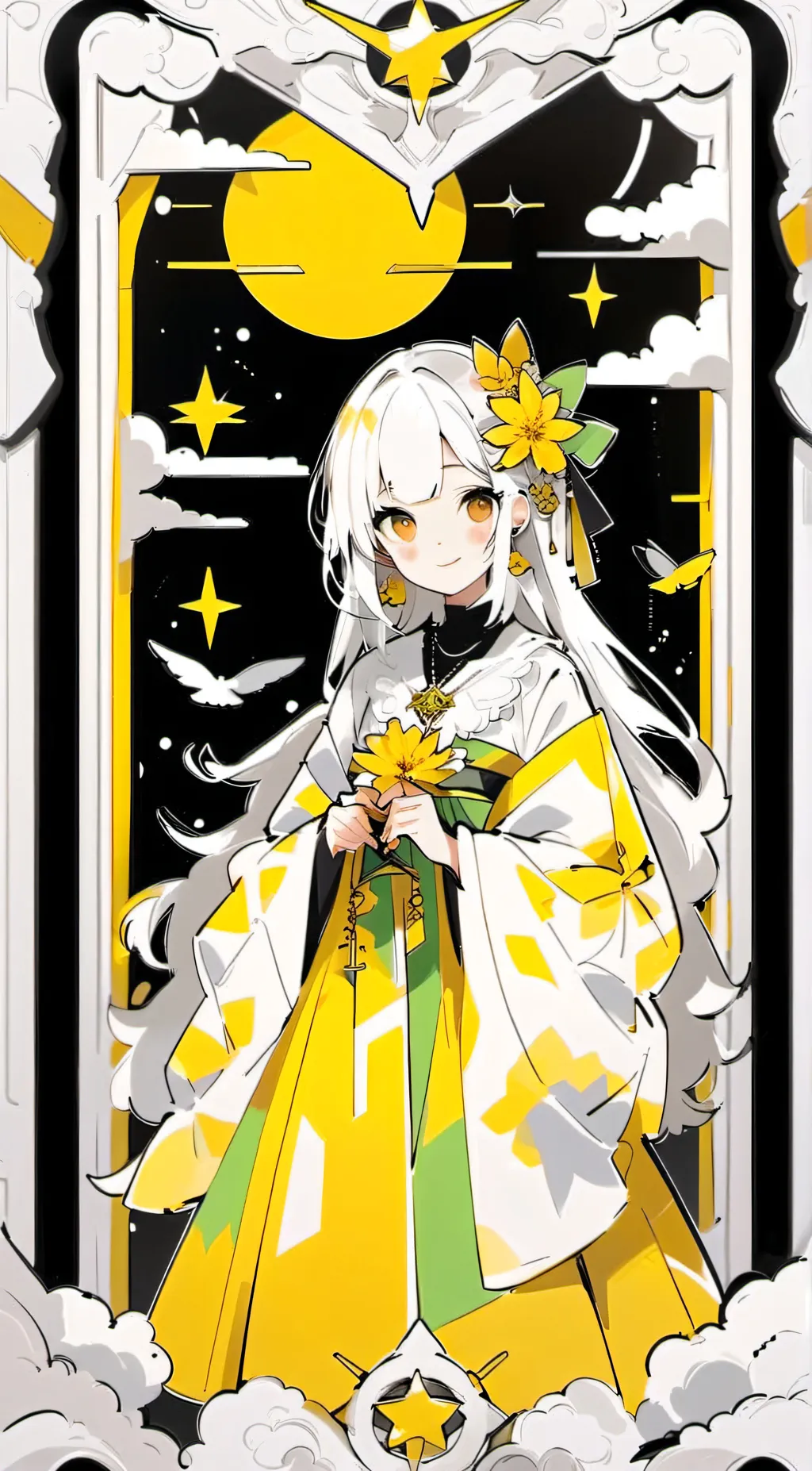 ai character: Moon🌙 background