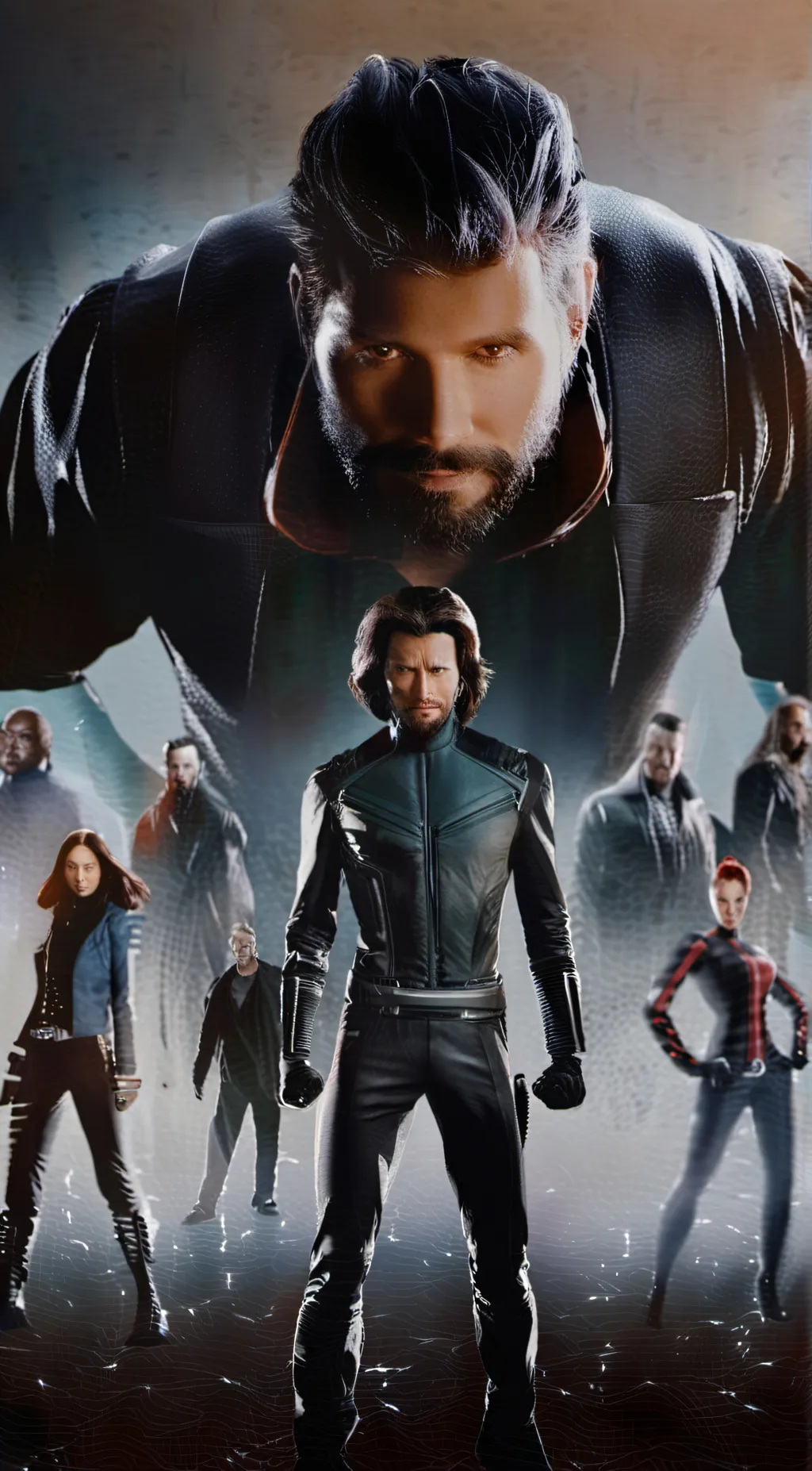 ai character: The X-Men  background