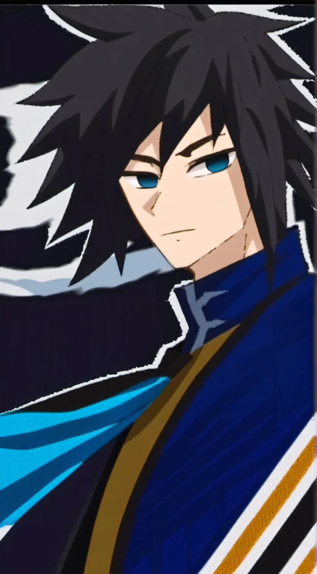 ai character: Giyu Tomioka. background