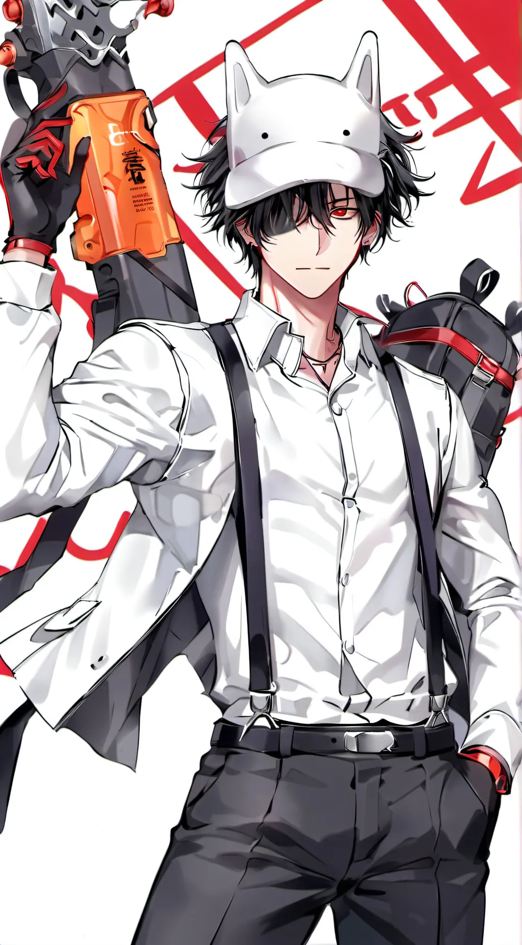 ai character: Denji background
