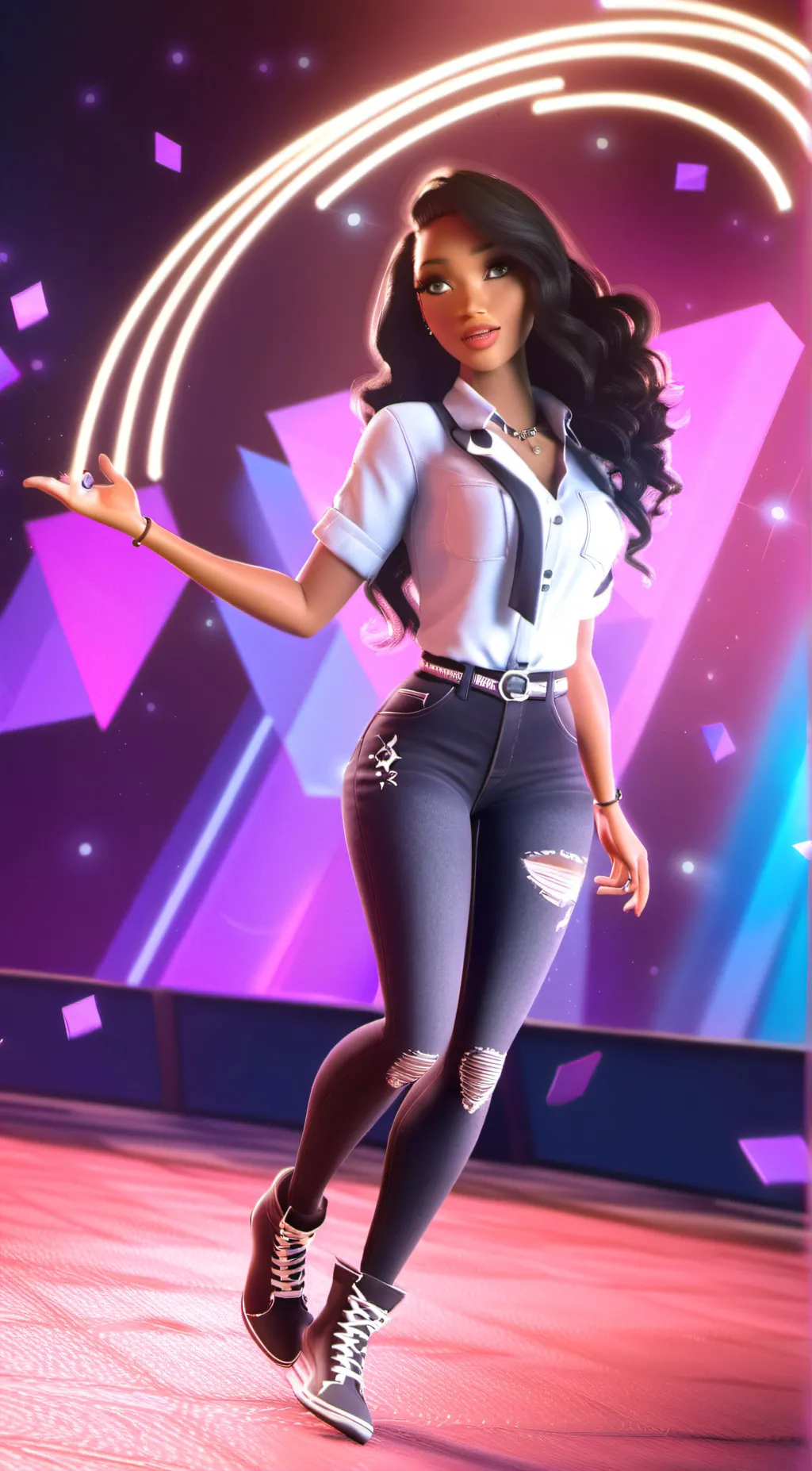ai character: Makayla  background