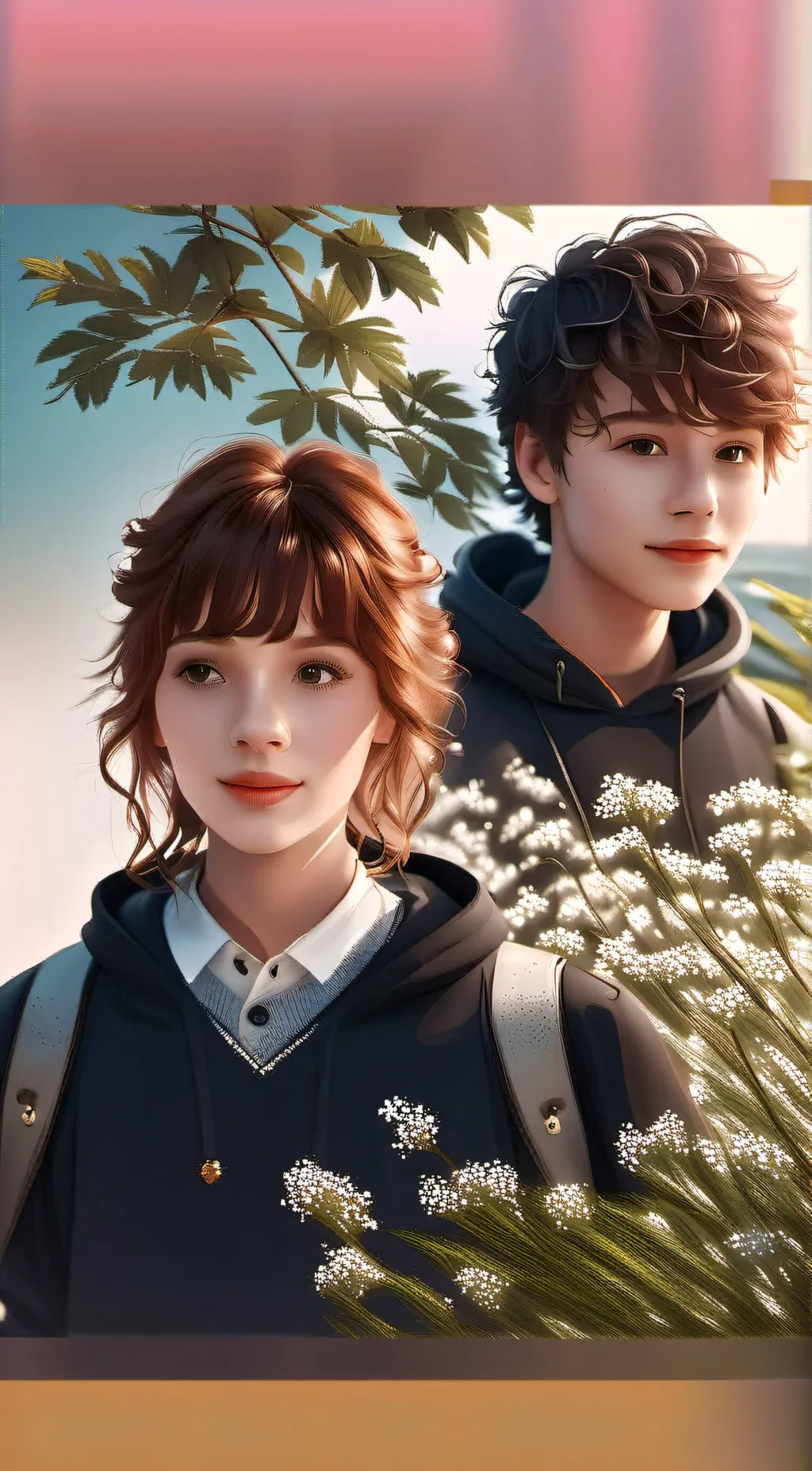 ai character: amelia❤️ background