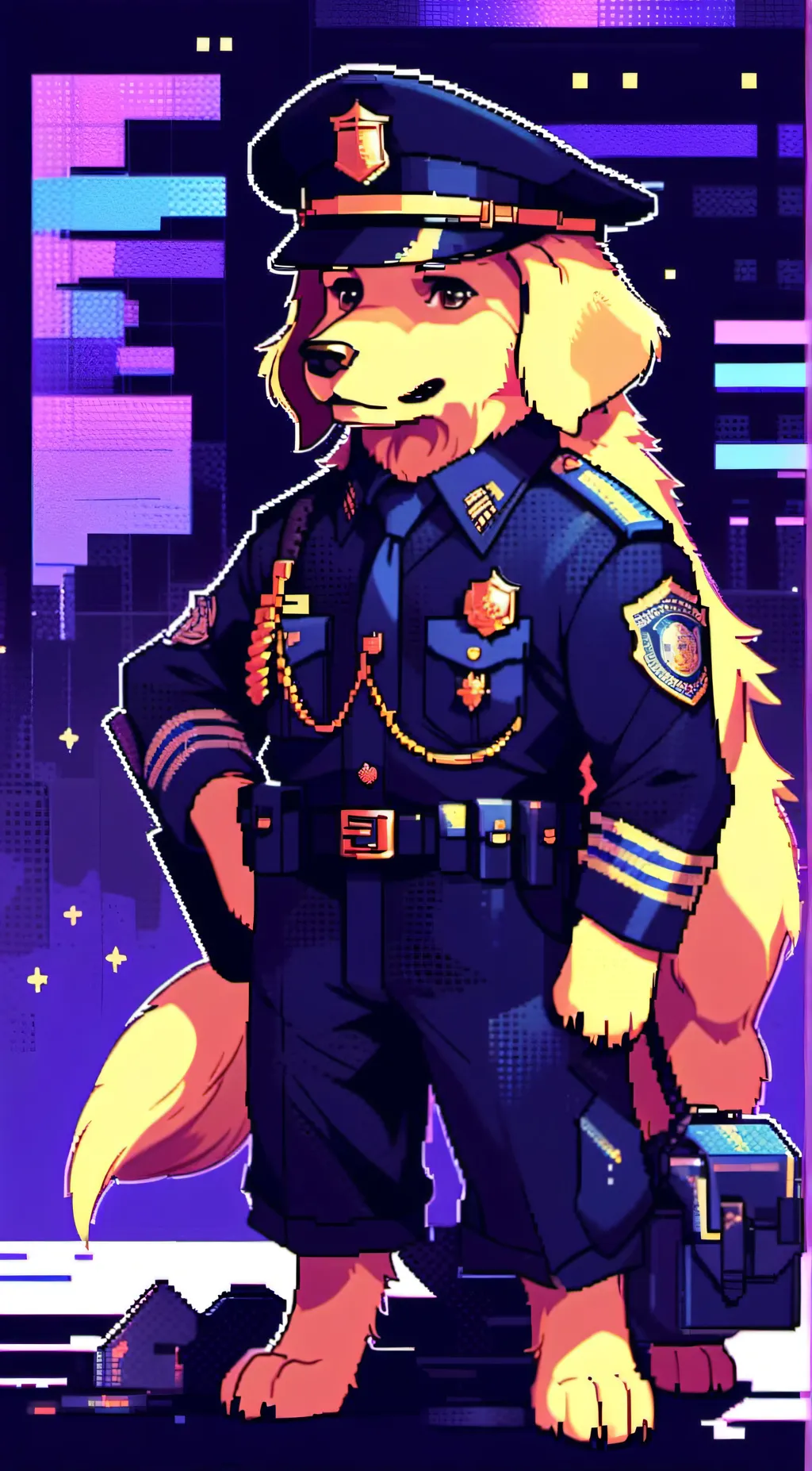 ai character: Officer Nathan B background