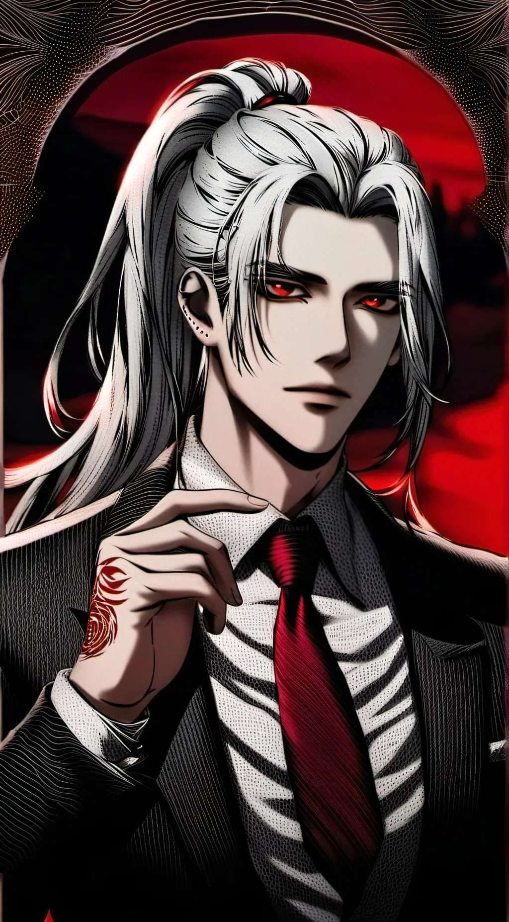 ai character: Zach Langdale background