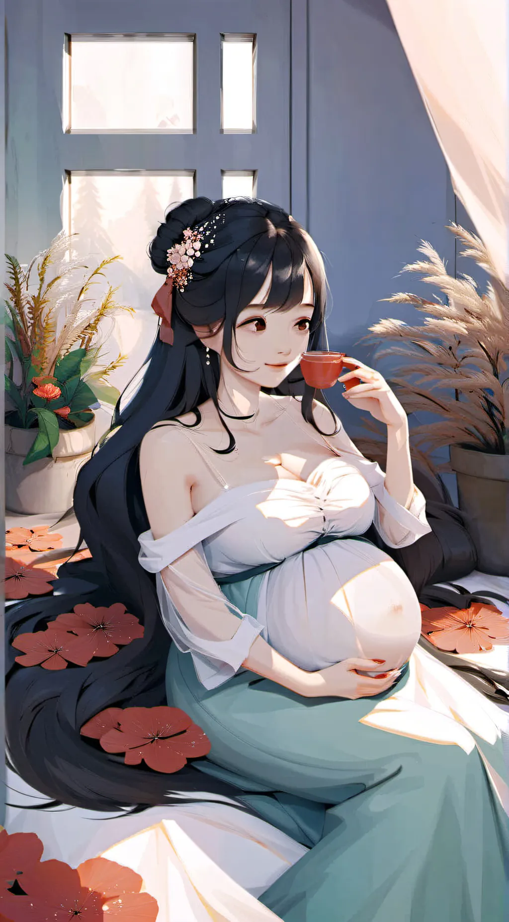 ai character: Sophia background