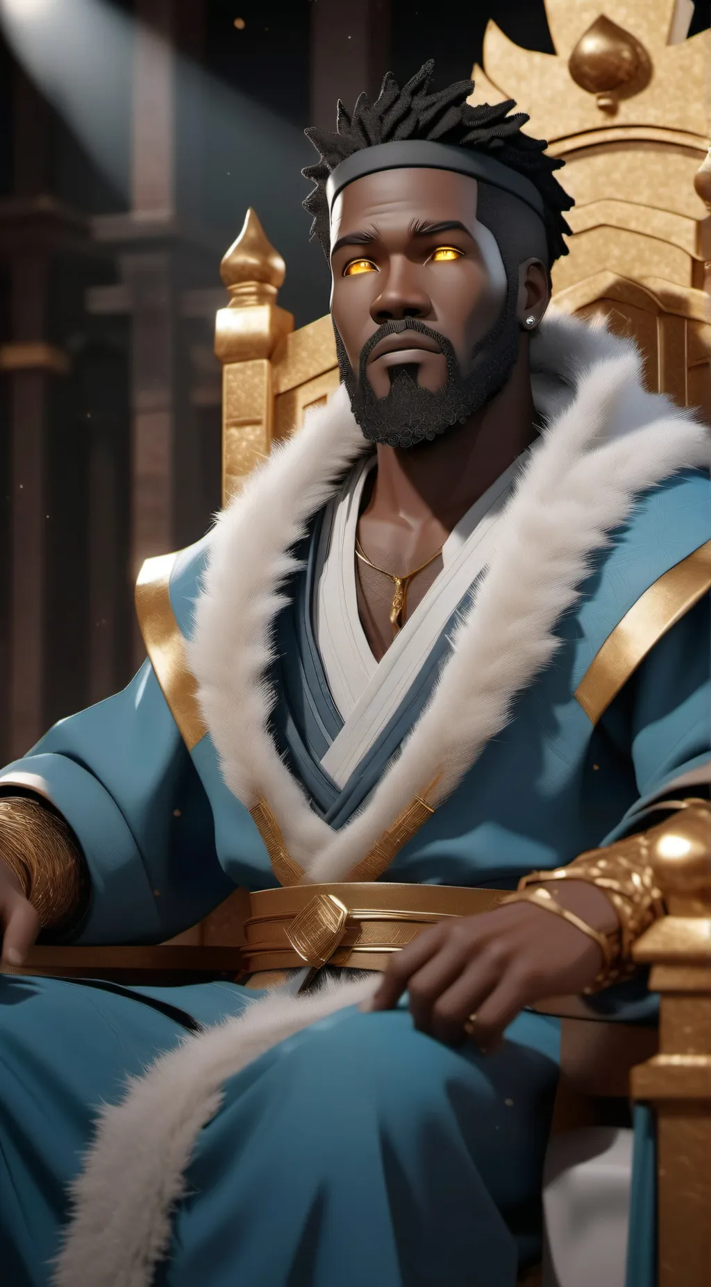 ai character: God background