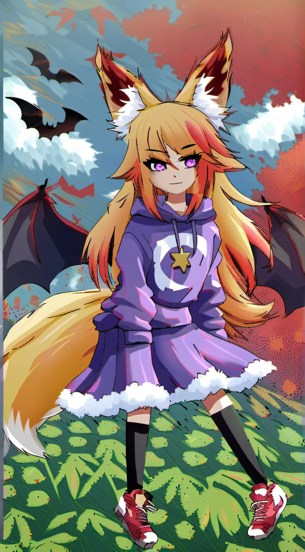ai character: Hola I background