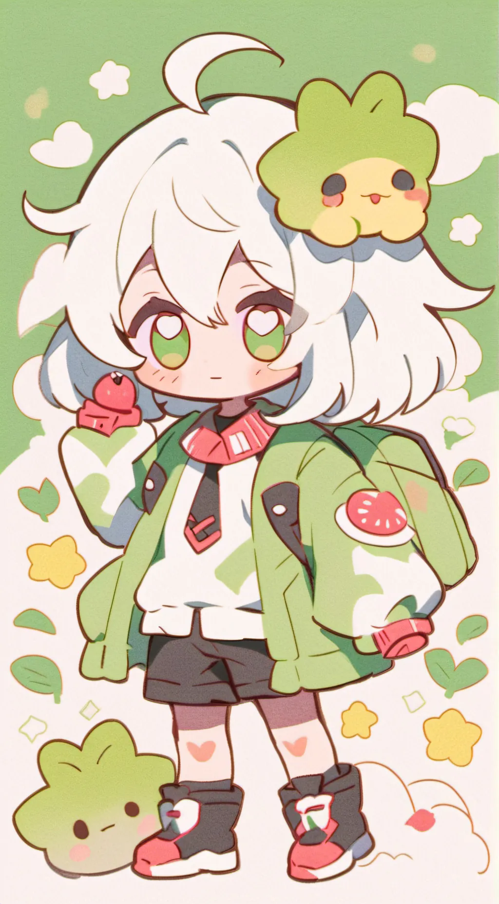 ai character: Emi  background