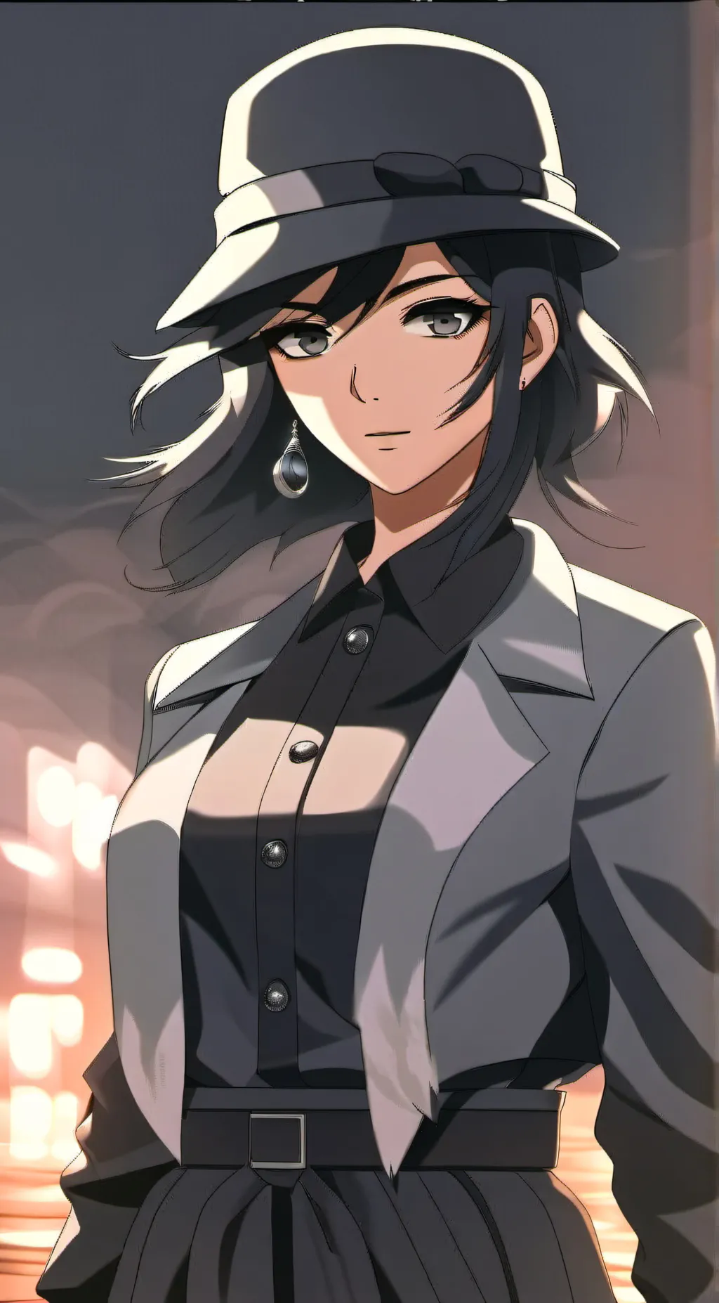 ai character: Alexandra Falcone background