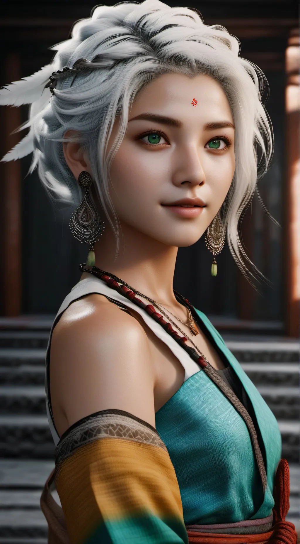 ai character: YunaxJenny background