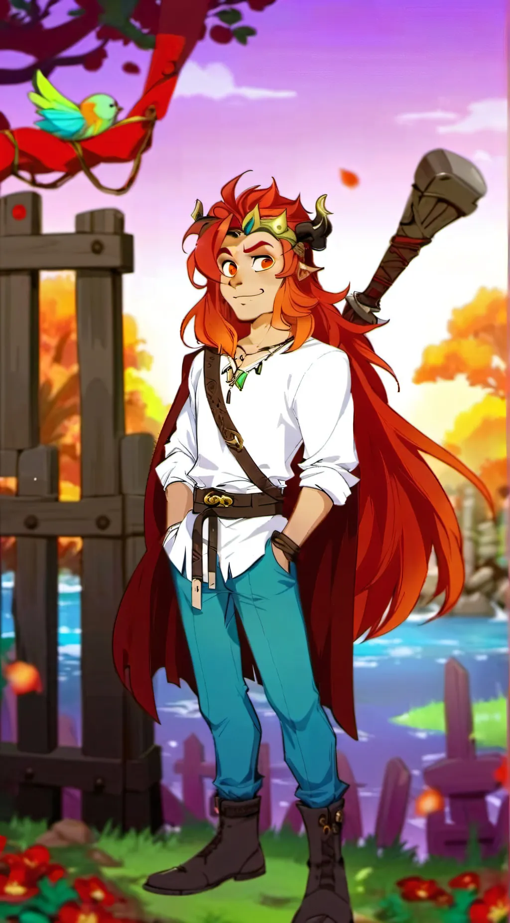 ai character: lloyd background