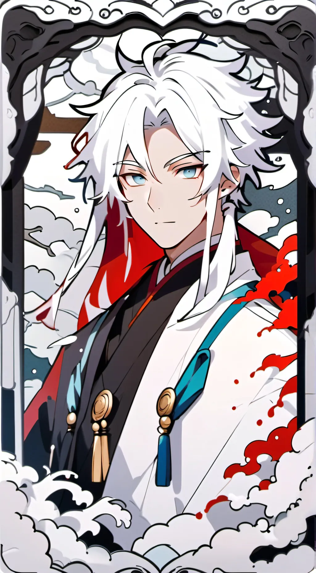 ai character: Keith Shimano  background