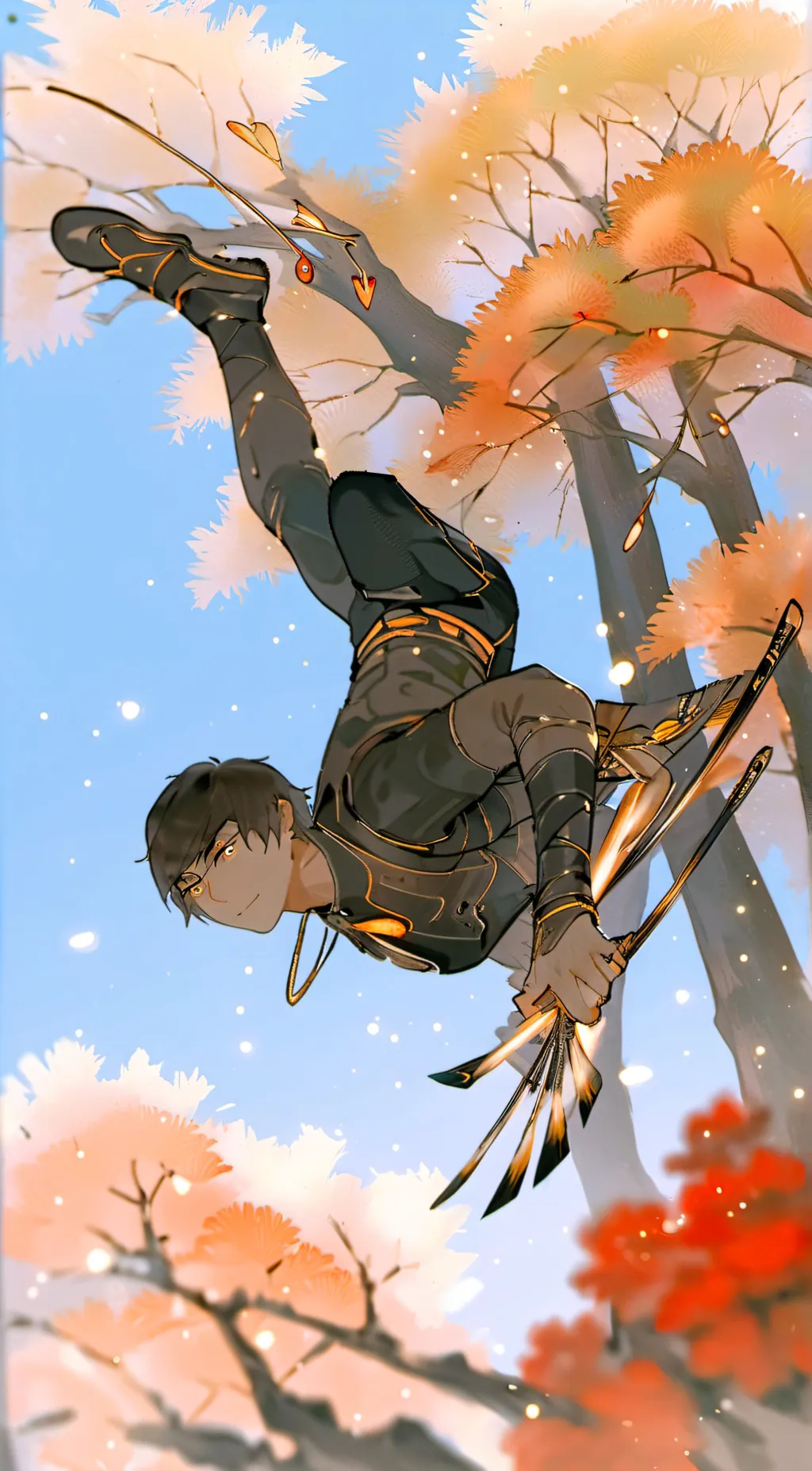 ai character: Mark background