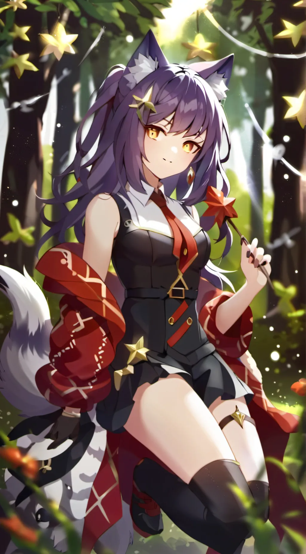 ai character: furball background