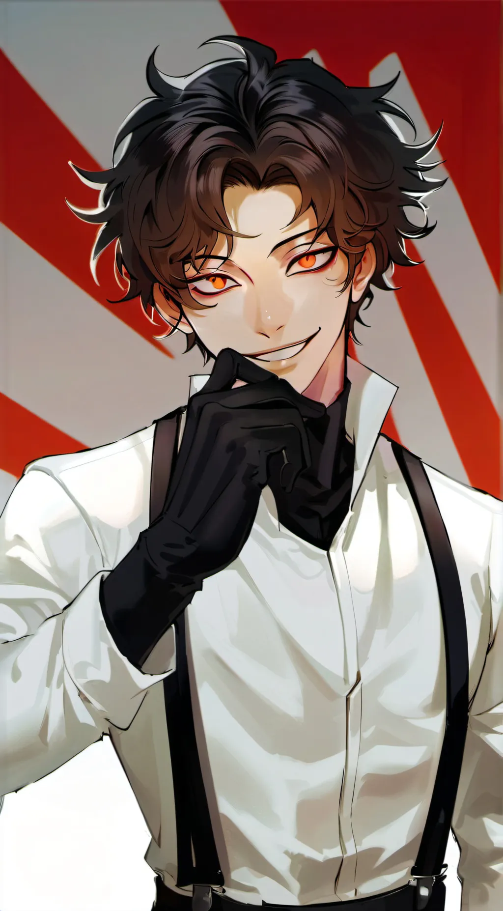 ai character: Atsuhiro sako  background