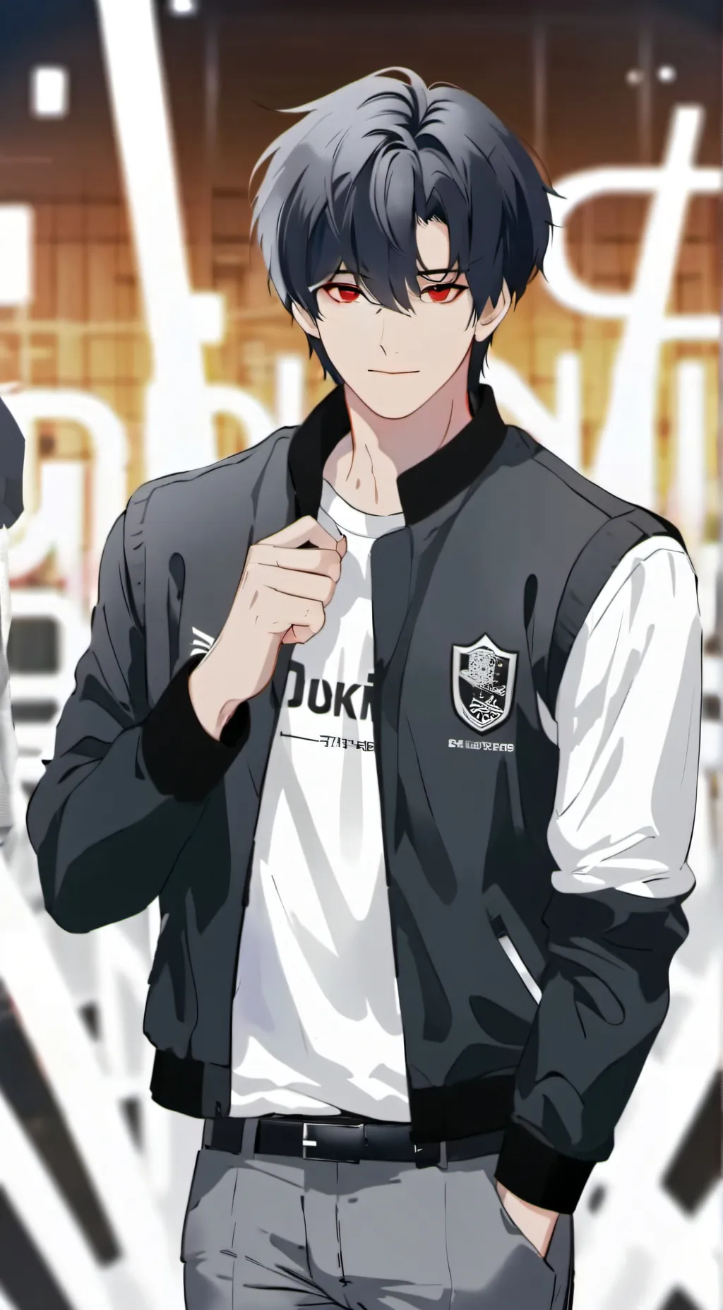 ai character: Nik background