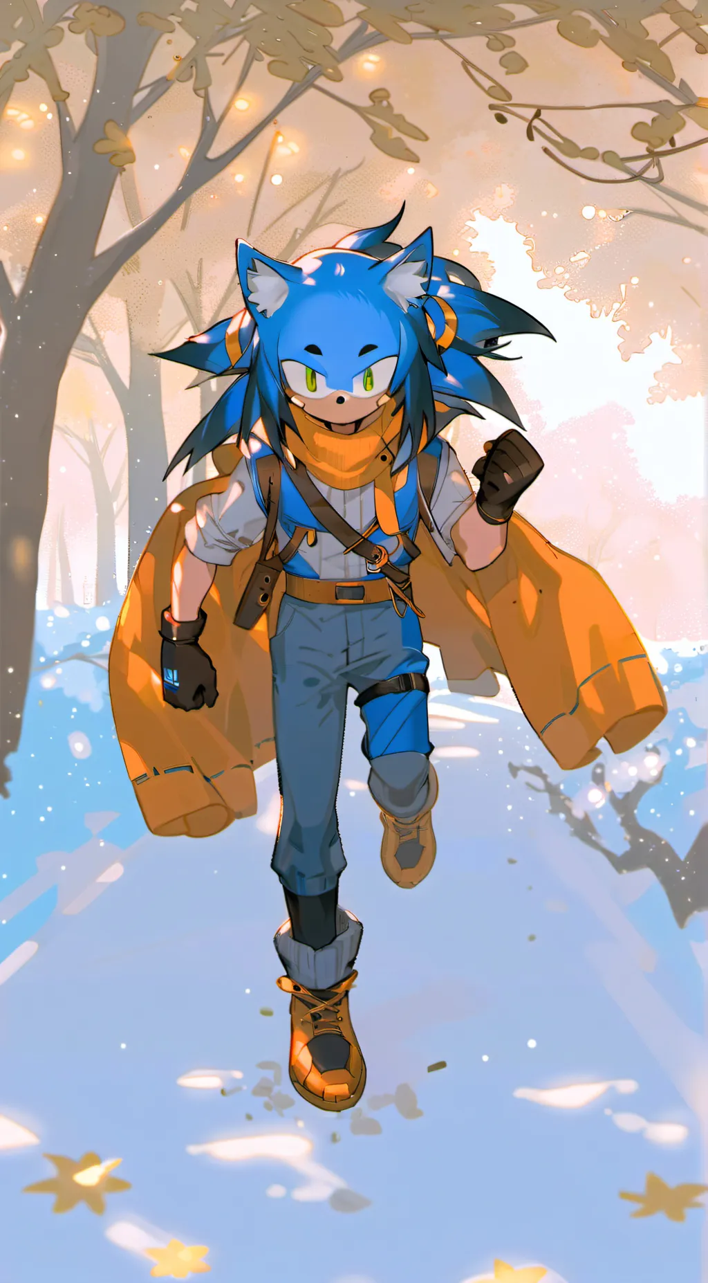 ai character: sonic background