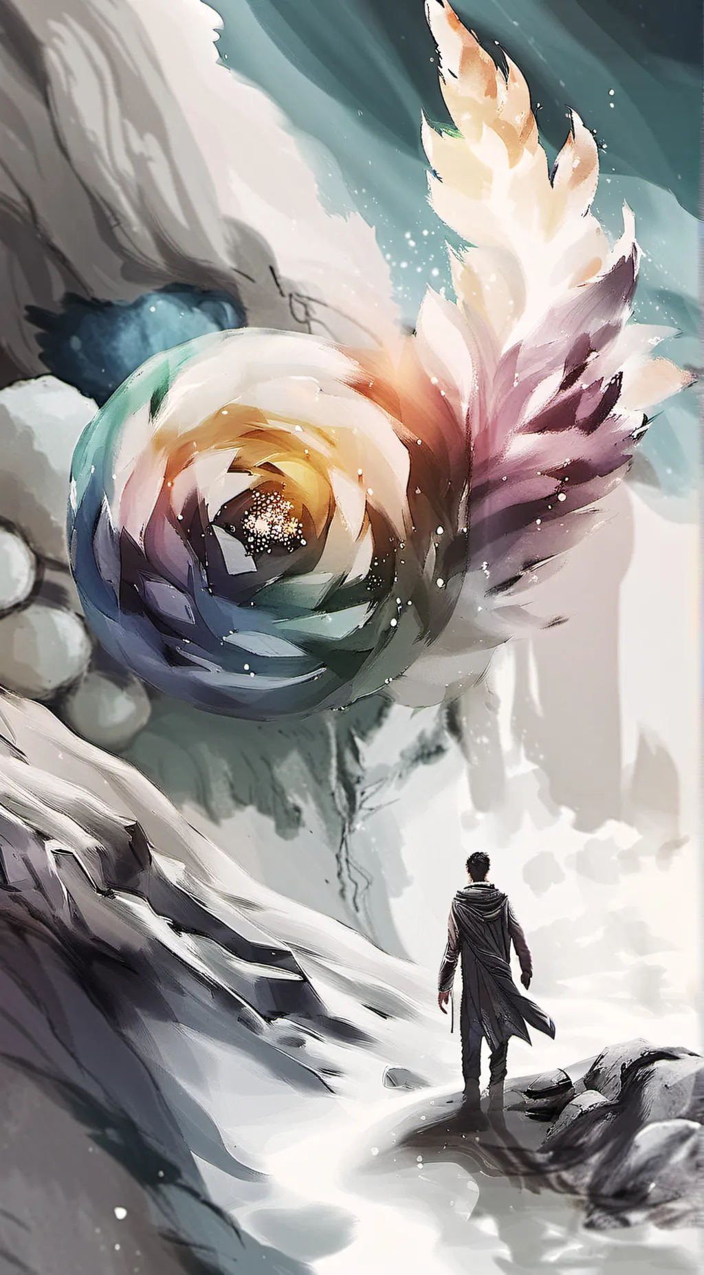 ai character: Maze runner  background