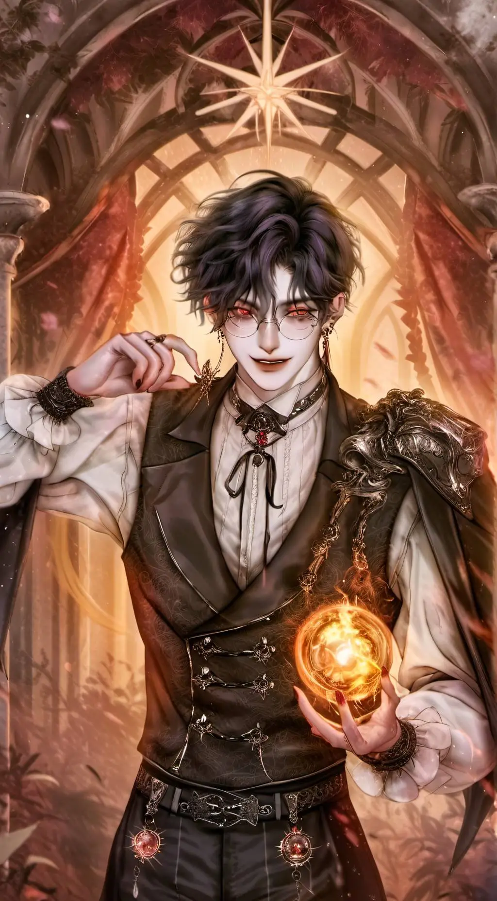 ai character: Veincen background