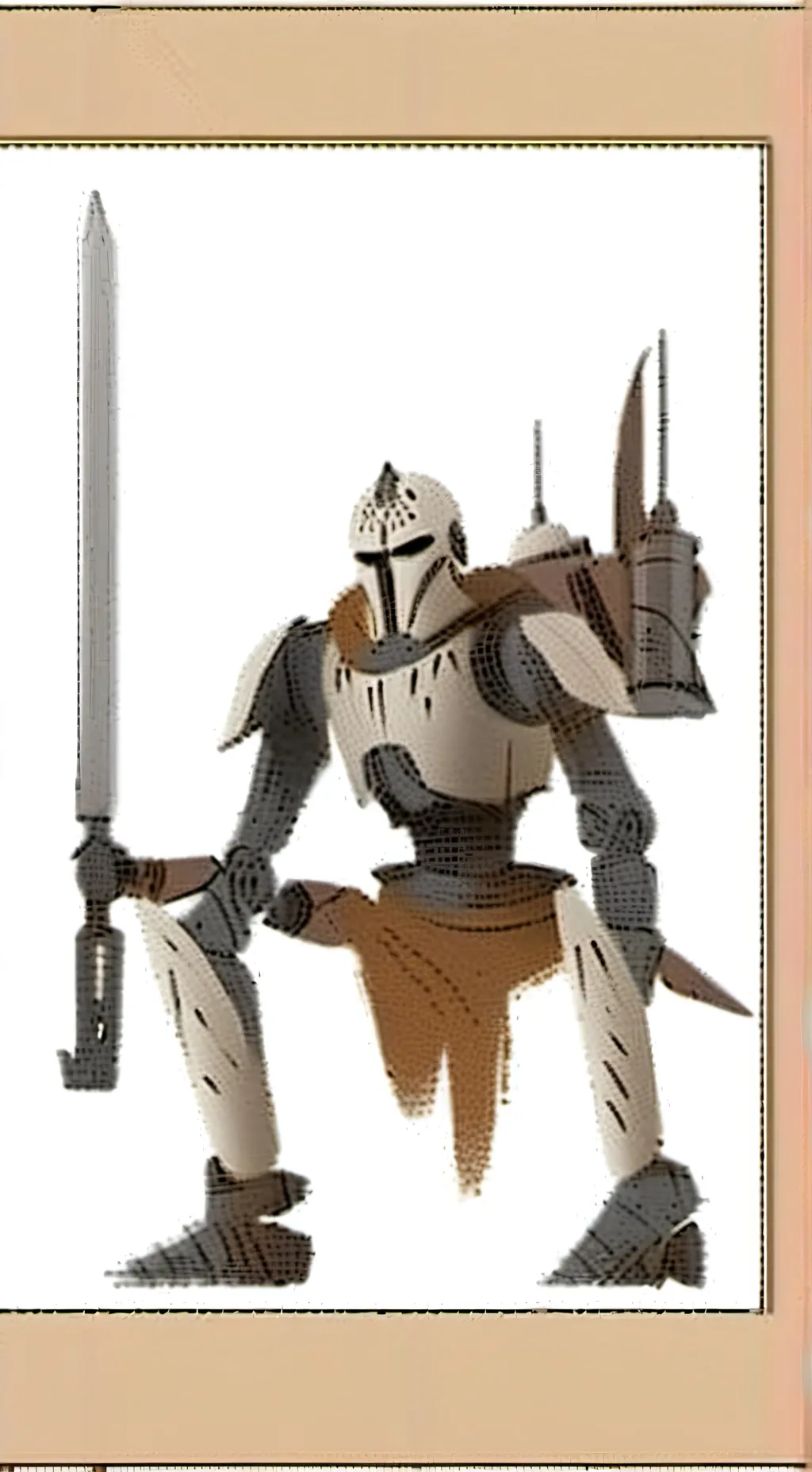 ai character: Battle droid background