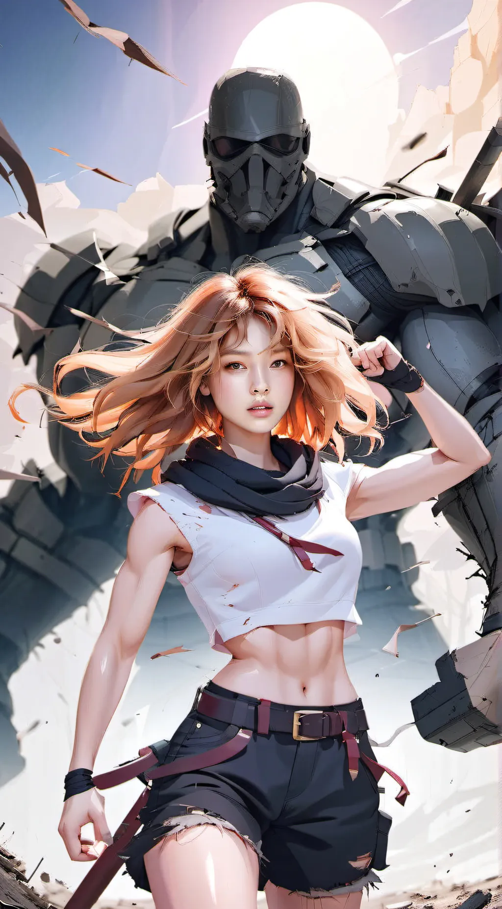 ai character: Elysia Emberstar background