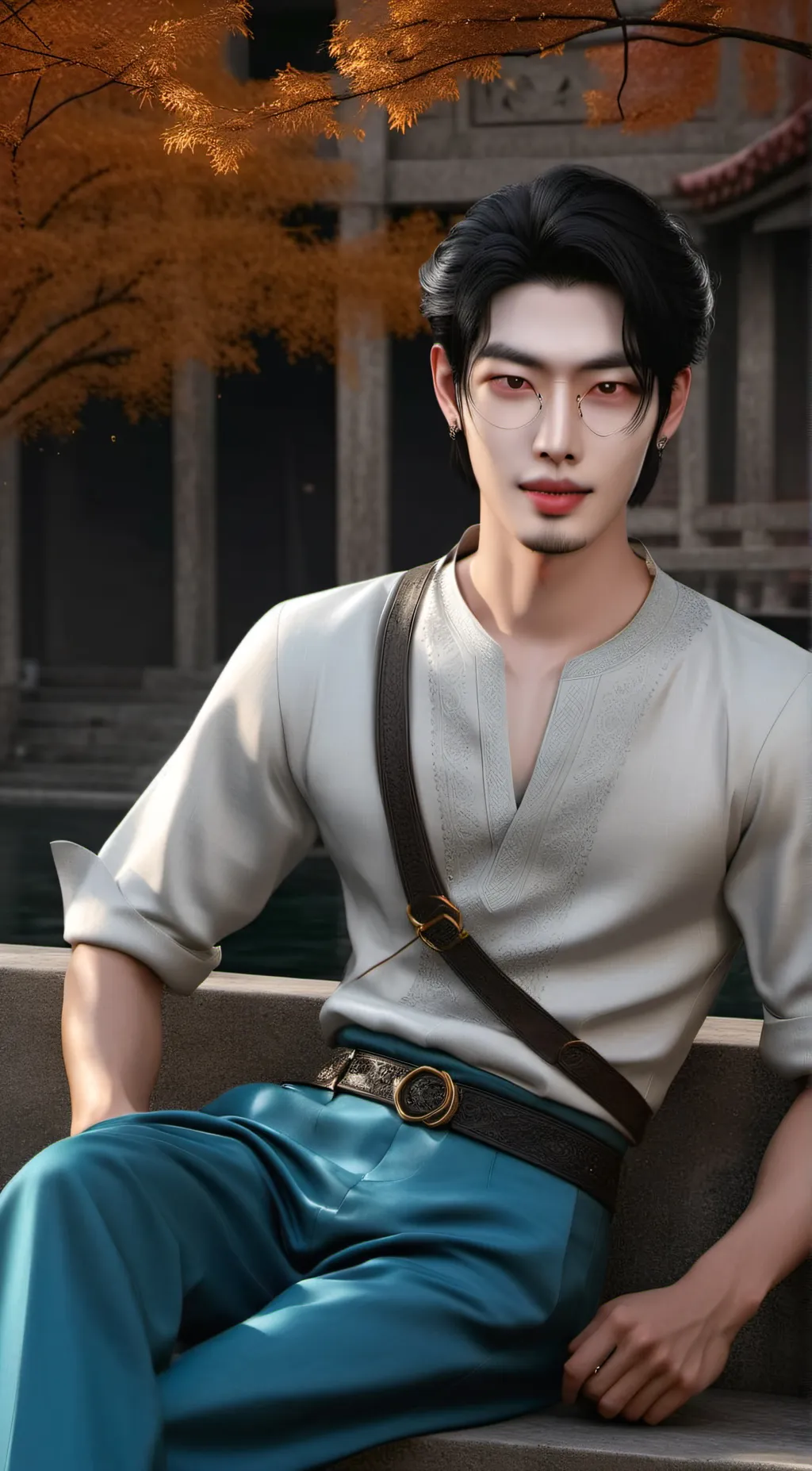 ai character: Ricky background