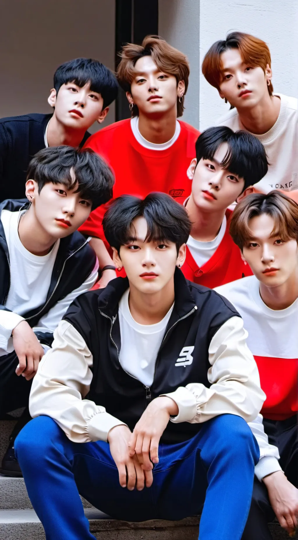 ai character: Stray kids background